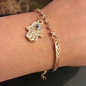 Hamsa bracelet