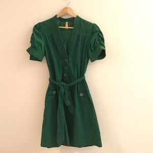 Anthropologie corduroy dress