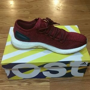 *SOLD* Adidas PureBOOST Trainers in Burgundy