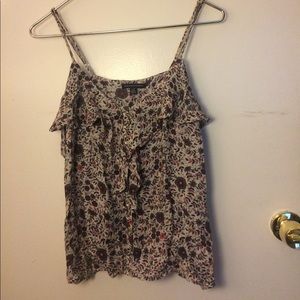 Floral American Eagle tank top
