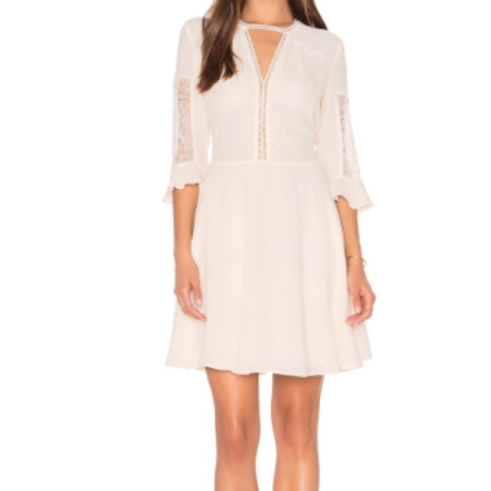 🔴Lucy Paris Plunge Lace Dress NWT