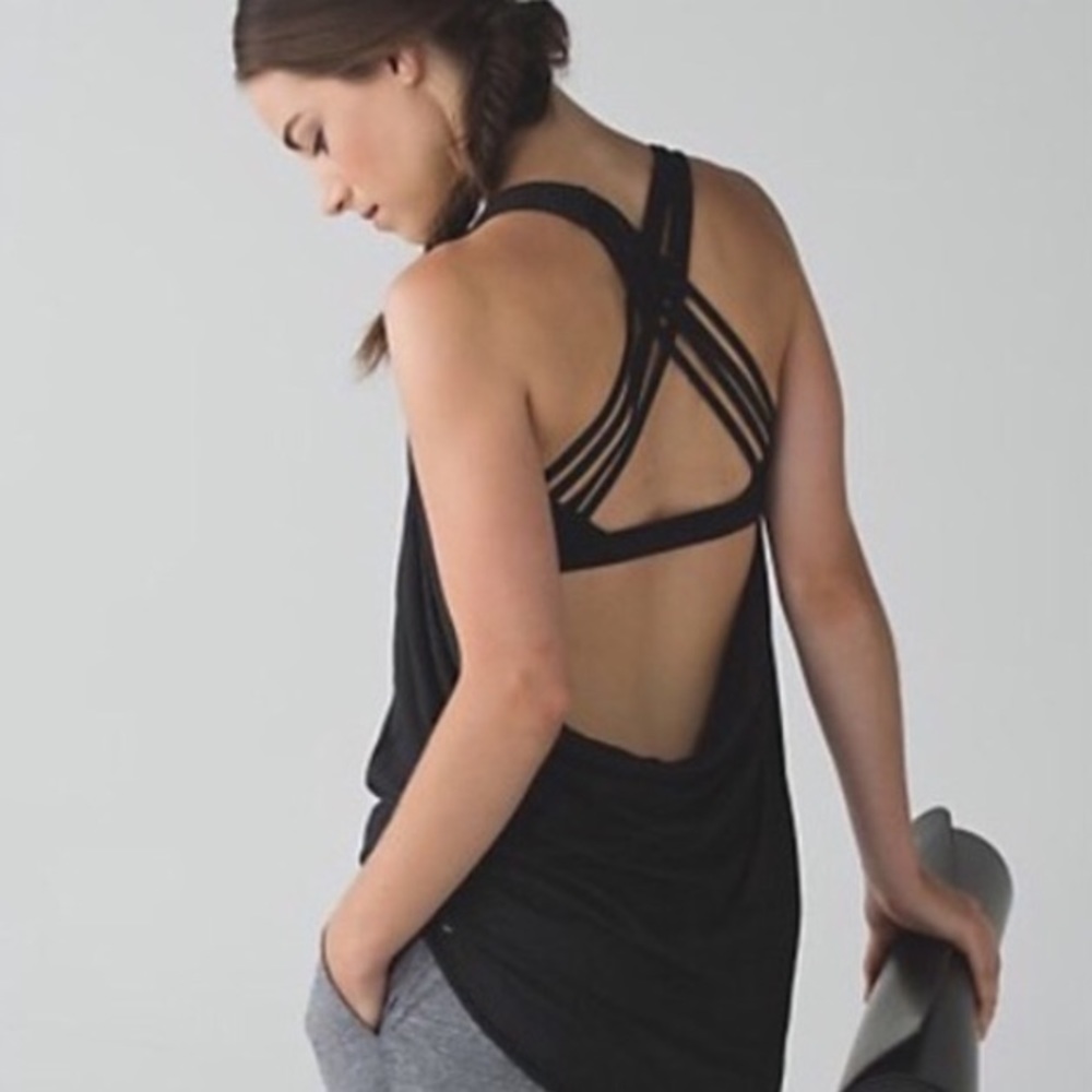 NWT Lululemon Wild Tank All Black! 🍋✨