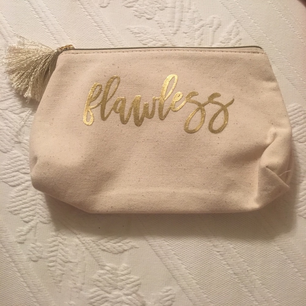"Flawless" makeup bag