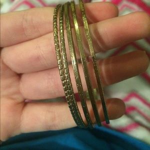 Silver bangles