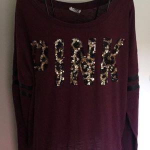 Pink Long Sleeve Tee