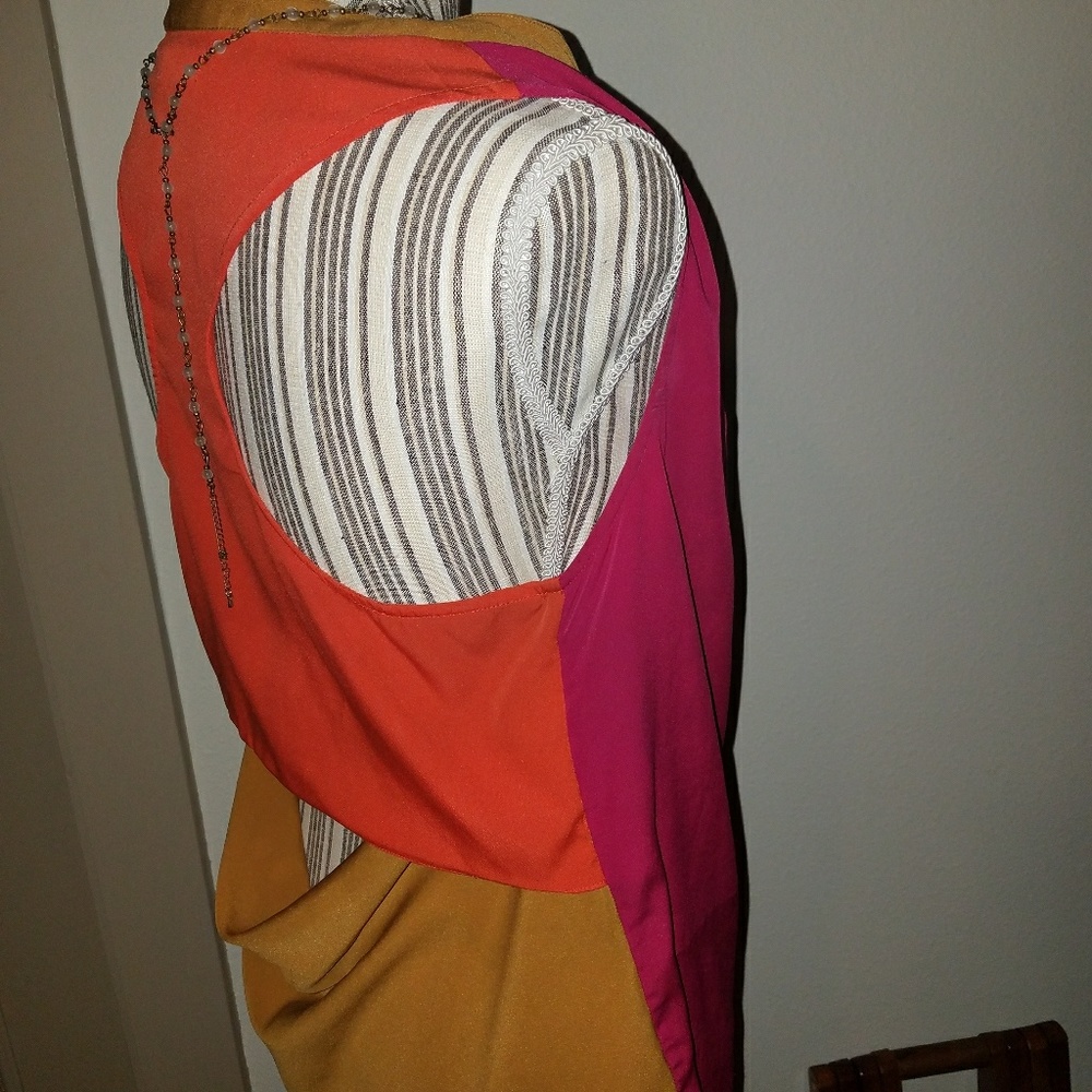 chic cowl neck shirt