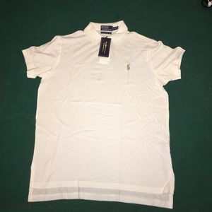 White Ralph Lauren classic polo