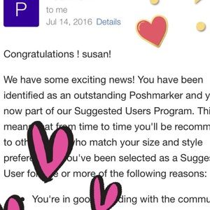 I am a suggested user!!!!!!