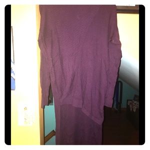 Express Ribbed Tunic Sweater