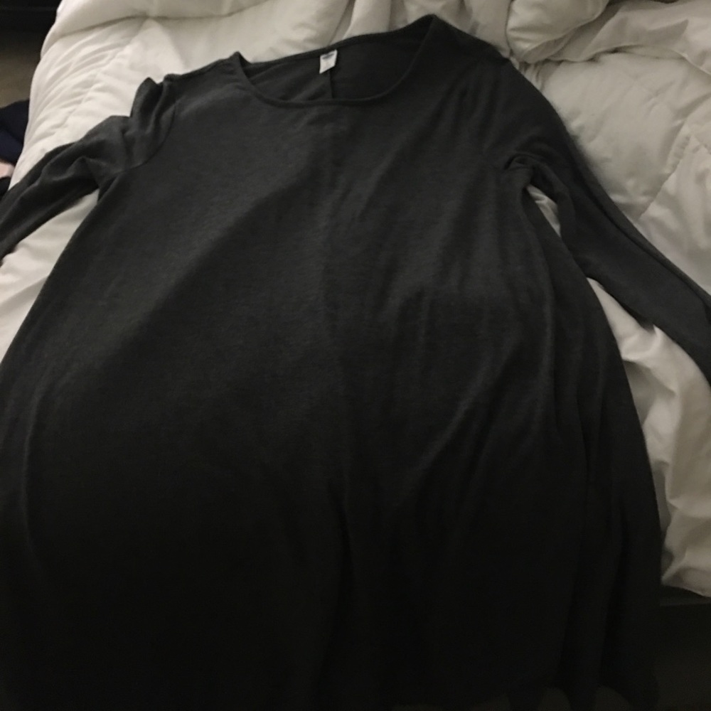 Grey swing dress