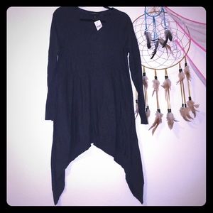 Lane Bryant shark bite hem sweater