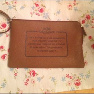 Coach make up bag