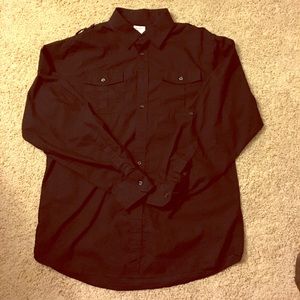 Old Navy Men's Button Down Dress Shirt