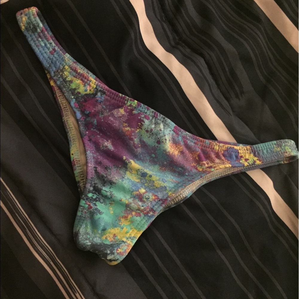 Bow tie cheeky bikini bottoms