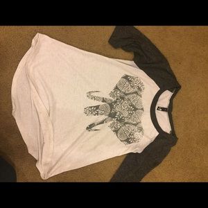 Elephant head tee
