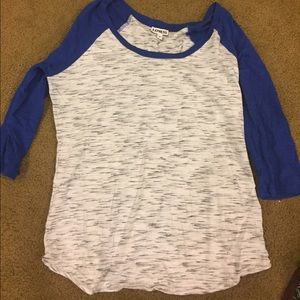 Three quarter length tee