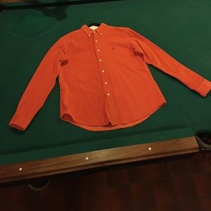 Ralph Lauren custom fit corduroy button up