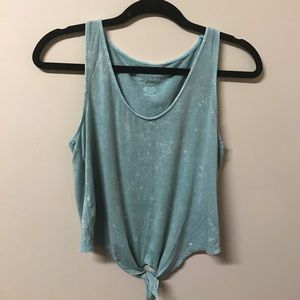 Tie up tank top