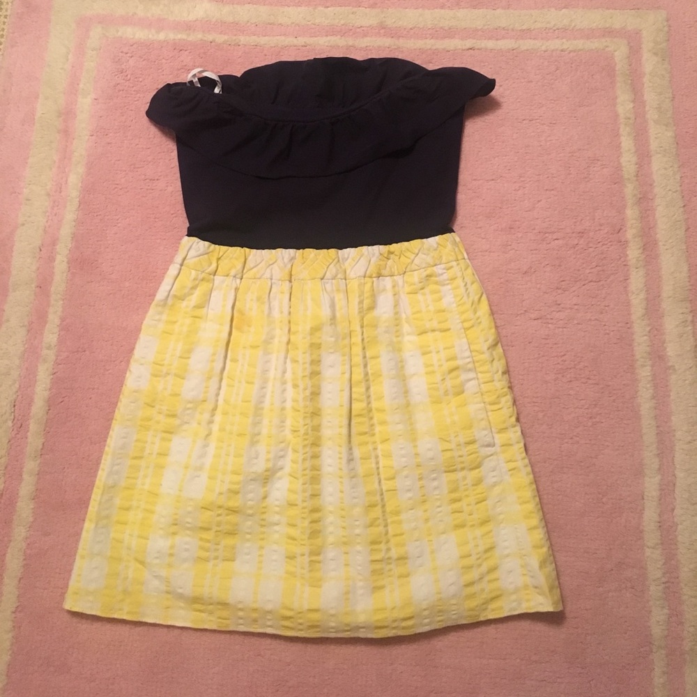 Lilly Pulitzer strapless dress