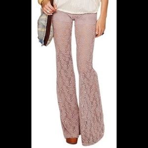 Nightcap (for free people) Lace flare pants