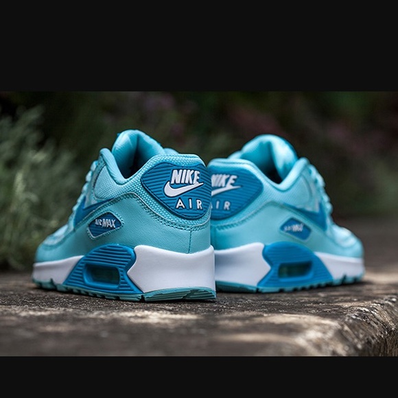 Nike Air Max women's blue white Elsa sneakers - Picture 5 of 8