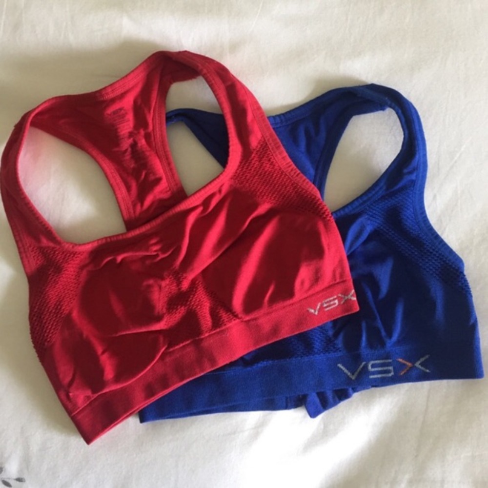 Two Victoria Secret sport bra.