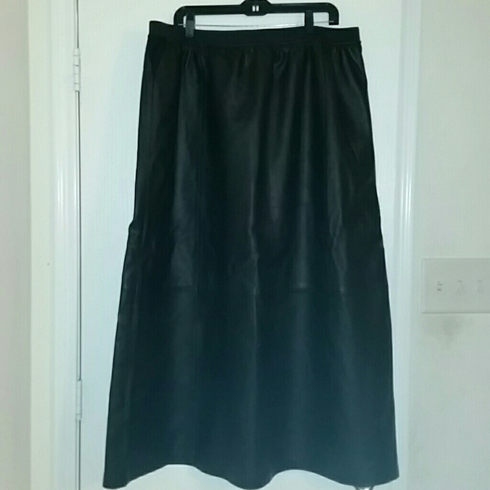 Women's Leather Skirt