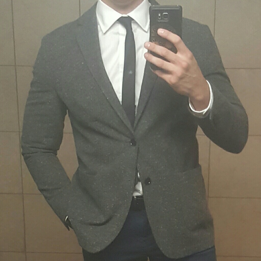 Tweed like blazer