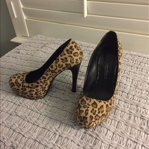 Leopard heels