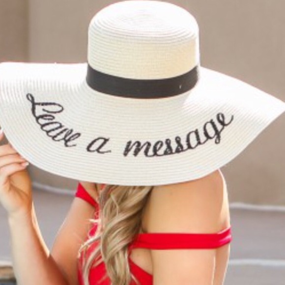 Leave a Message Floppy Hat - Picture 3 of 3