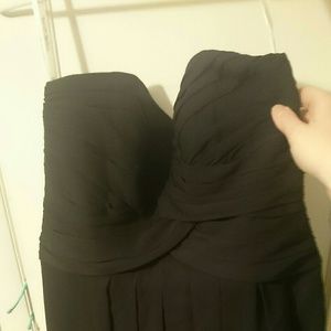 Bridesmaid dress strapless