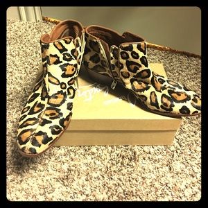 Sam Edelman pony hair booties