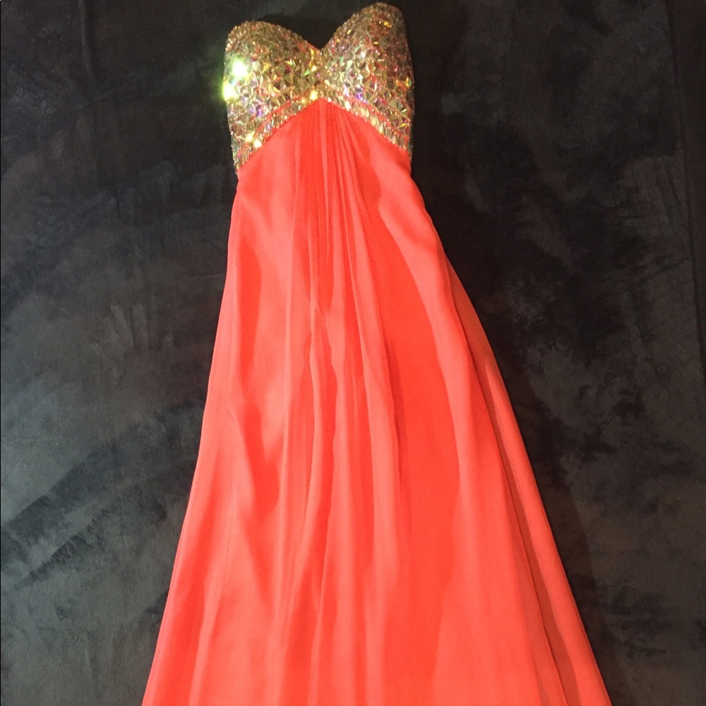 Corral Chiffon Evening Gown