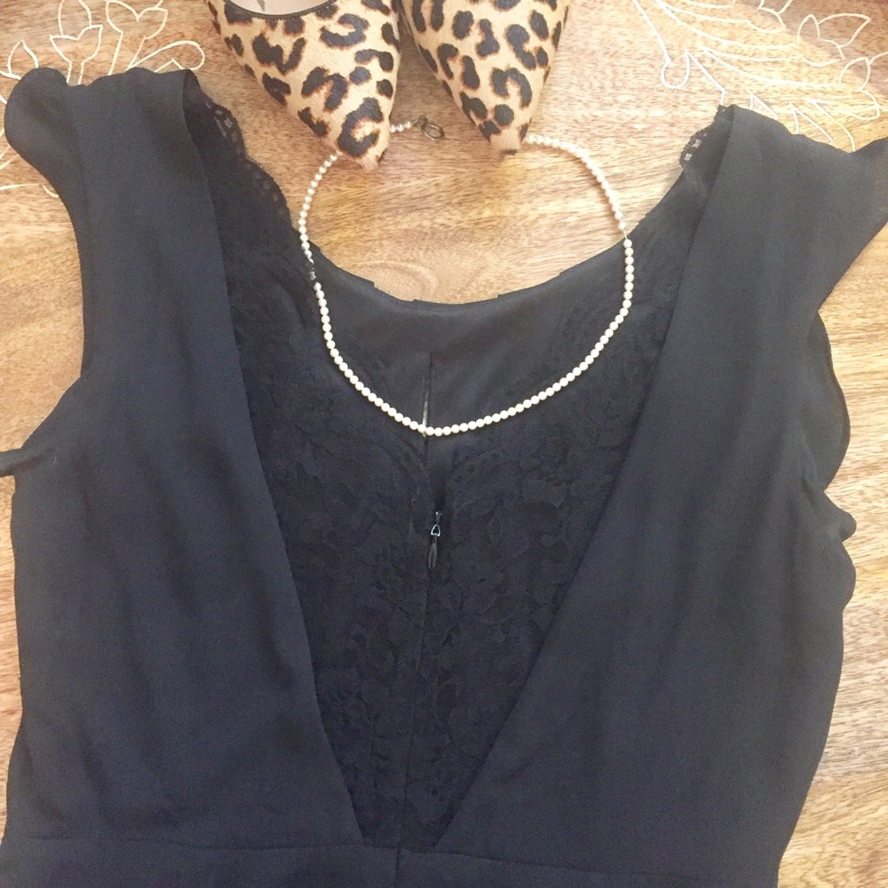 Express Dress with Lace Back Detail