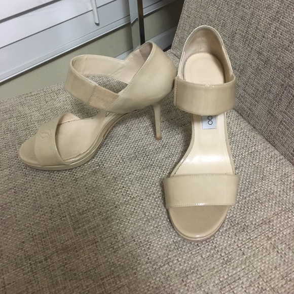Jimmy Choo Shoes - Patent Jimmy Choo Stiletto Sandals