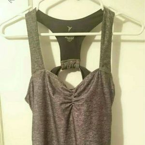 Active tank top open back