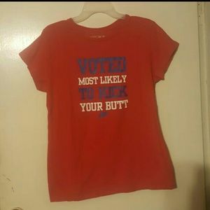 Nike misses cut t-shirt