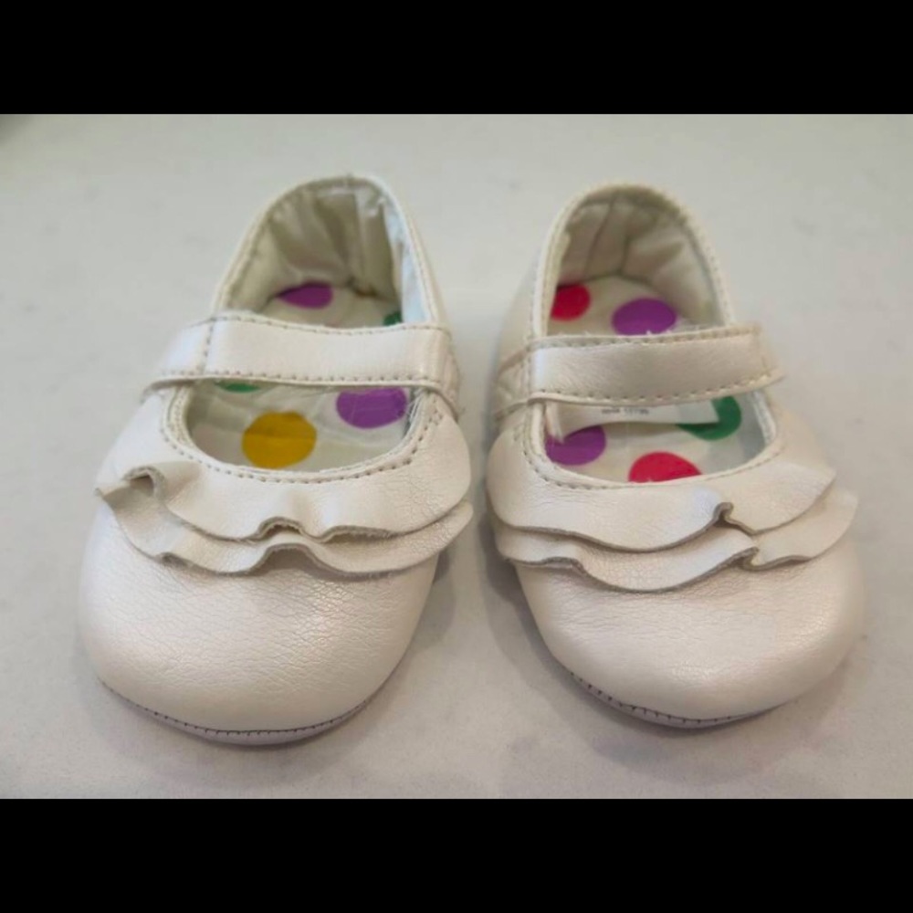 Size 2 Pearl White Flats