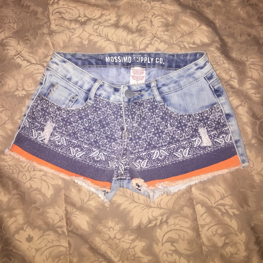Patterned Daisy Dukes