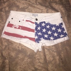 U.S.A Flag Shorts
