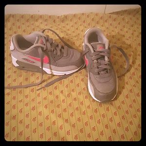 Grey/Pink/White Toddler Nike Air Max