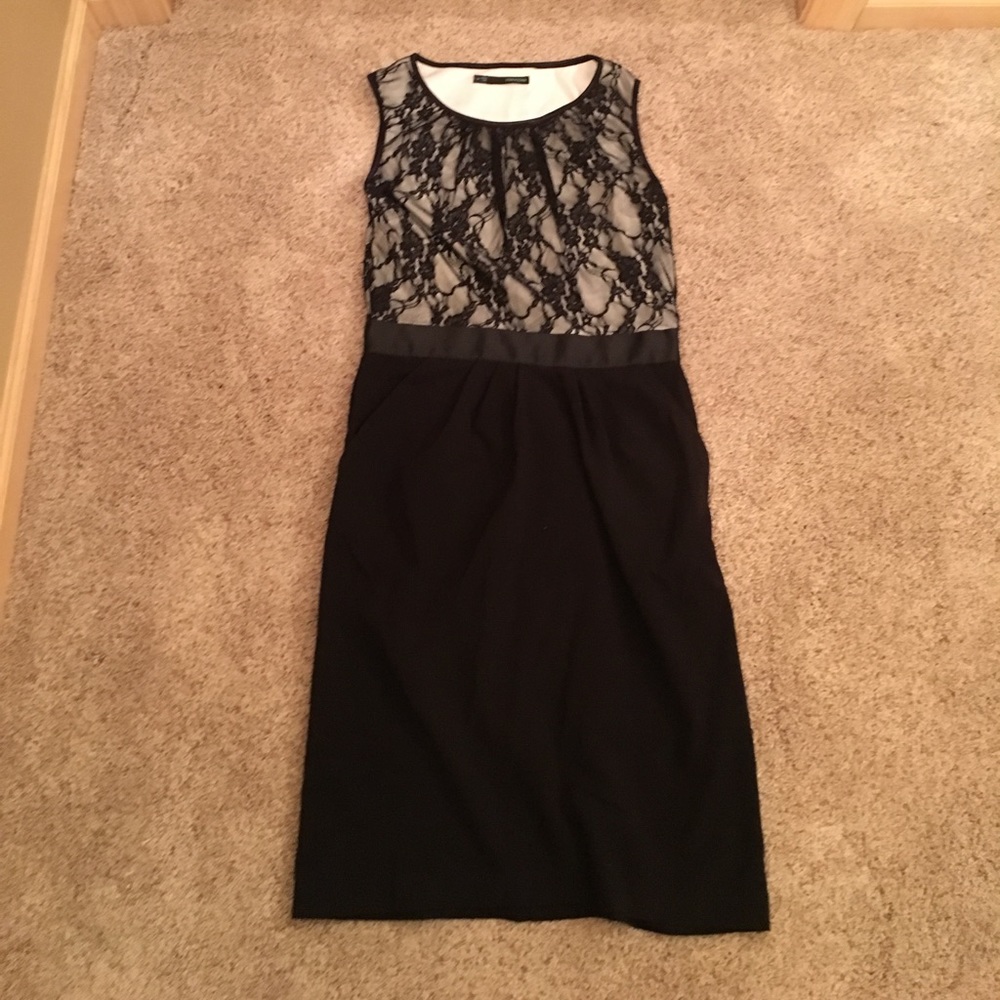 BRAND NEW Maurices black lace sheath dress in 1/2