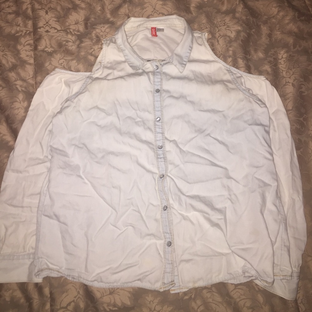 Light Blue "Denim" Cardigan