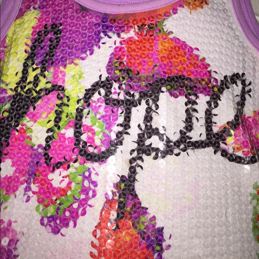 Justice sequins top