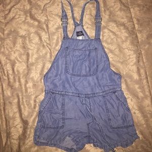 Denim Overalls