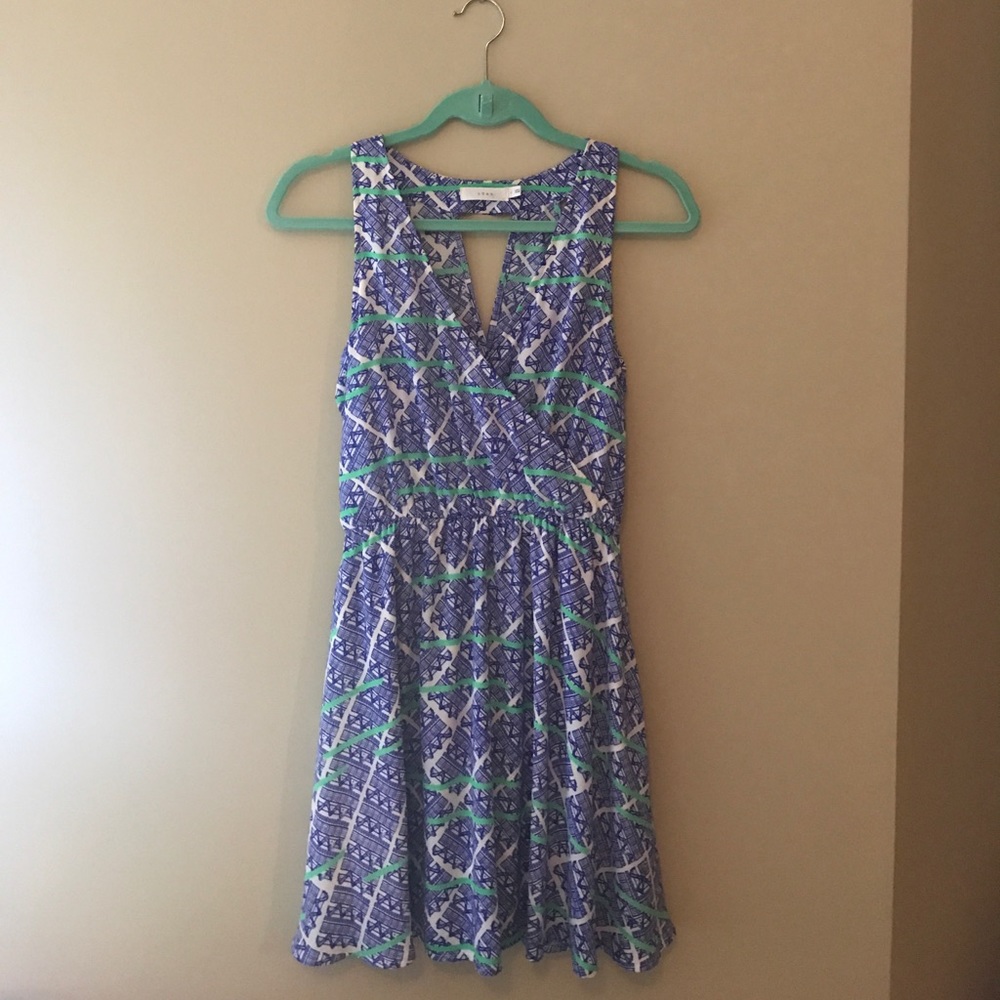 Nordstrom Lush Patterned Cocktail Dress