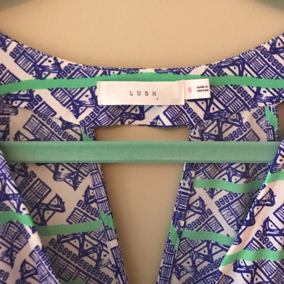 Nordstrom Lush Patterned Cocktail Dress - Picture 3 of 7