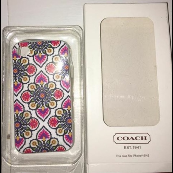 Coach Iphone 4/4s case - Picture 1 of 1