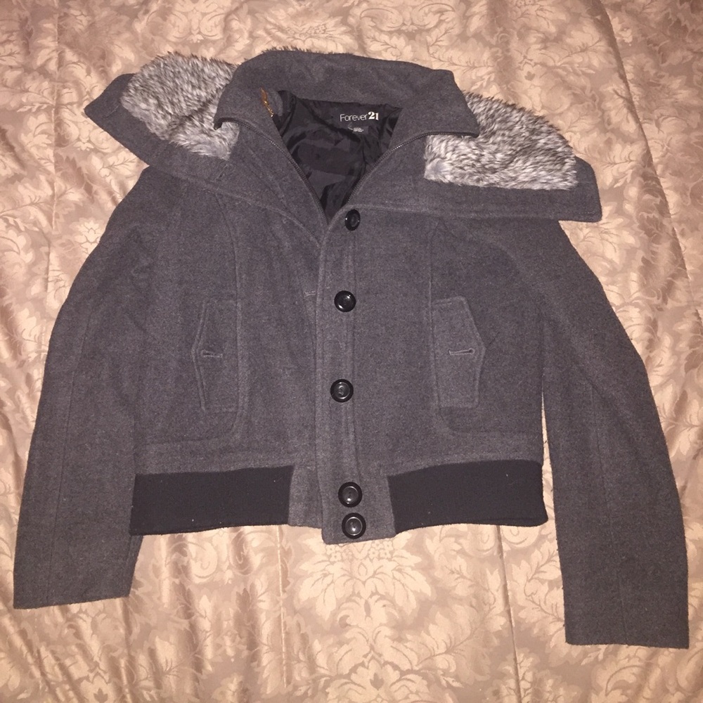 Fur Hood Winter Jacket Never Worn