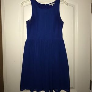 Royal blue summer dress